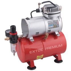 Bezolejový kompresor 150W, 3l EXTOL PREMIUM