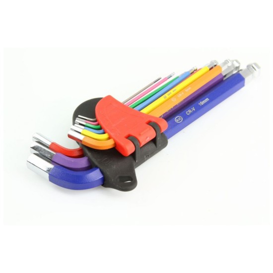 Imbusové kľúče 1,5-10mm, sada 9ks BJC