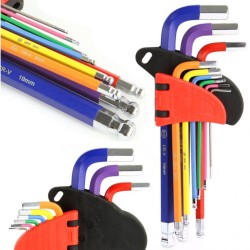 Imbusové kľúče 1,5-10mm, sada 9ks BJC