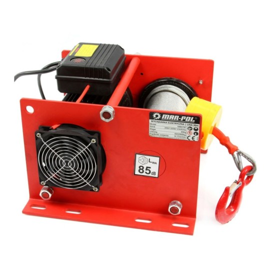 Elektrický lanový navijak 500/999kg, 30m, 230V MAR-POL Elektrický lanový navijak 500/999kg, 30m, 230V MAR-POL