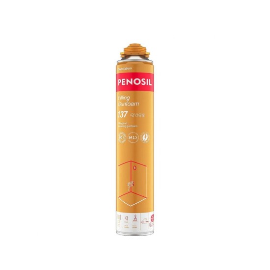PU pena PENOSIL Výplň celoročná 750ml Gunfoam 137 - nízka rozťažnosť PU pena PENOSIL Výplň celoročná 750ml Gunfoam 137 - nízka rozťažnosť
