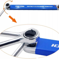 Predlžovací račňový nástavec, adaptér 1/2", 1/4", 3/8" GEKO Predlžovací račňový nástavec, adaptér 1/2", 1/4", 3/8" GEKO