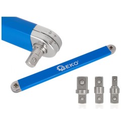 Predlžovací račňový nástavec, adaptér 1/2", 1/4", 3/8" GEKO Predlžovací račňový nástavec, adaptér 1/2", 1/4", 3/8" GEKO