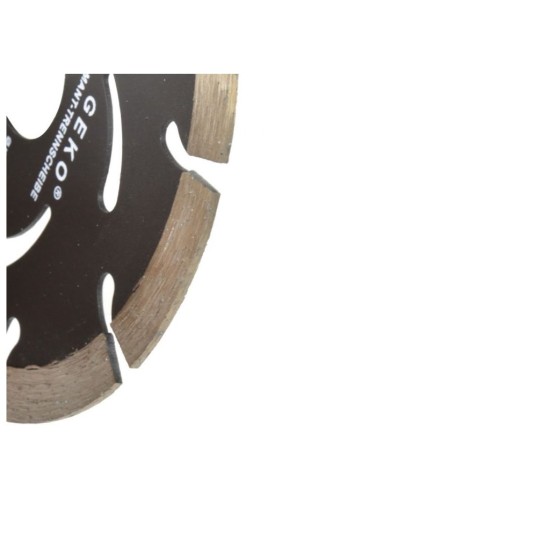 Segmentový diamantový rezací kotúč 125 mm GEKO