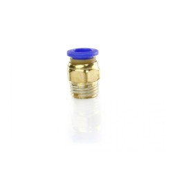 Pneumatická spojka, rovný jednodotykový PC s vonkajším závitom 1/4" pre PA, PU, PE hadicu 8mm, sada 10ks MAR-POL Pneumatická spojka, rovný jednodotykový PC s vonkajším závitom 1/4" pre PA, PU, PE hadicu 8mm, sada 10ks MAR-POL