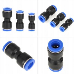 Pneumatická rýchlospojka, push-on pre PA, PU, PE hadicu 4-12mm set 52ks MAR-POL Pneumatická rýchlospojka, push-on pre PA, PU, PE hadicu 4-12mm set 52ks MAR-POL