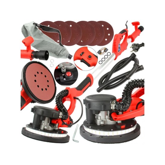 Teleskopická brúska na sadrokartón, s LED osvetlením a taškou, 750W MAR-POL Teleskopická brúska na sadrokartón, s LED osvetlením a taškou, 750W MAR-POL