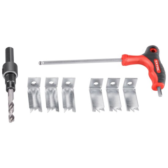 Vrták/vrták, ø19-127mm, stopka ø9mm EXTOL PREMIUM Vrták/vrták, ø19-127mm, stopka ø9mm EXTOL PREMIUM