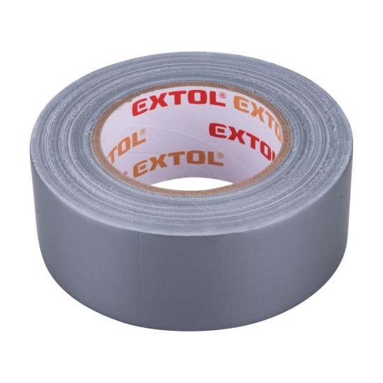 Lepiaca páska textilná/univerzálna, hrúbka 50mm x 50m 0,18mm, sivá EXTOL PREMIUM