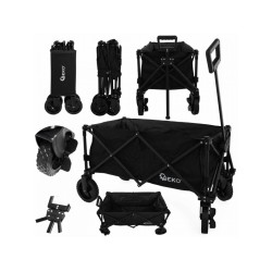 Skládací plážový a zahradní vozík, nosnost 100 kg – GEKO