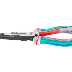 Polokrúhle zakrivené kliešte, 200 mm, priemyselné TOTAL Polokrúhle zakrivené kliešte, 200 mm, priemyselné TOTAL