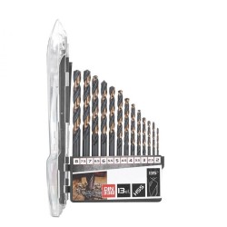 HSS vrtáky do kovu, DIN 338, 2-8mm, sada 13ks TVARDY