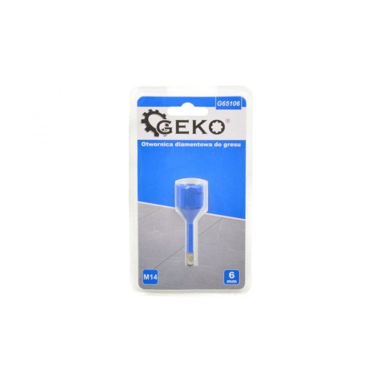 Diamantový korunkový vrták 6mm GEKO