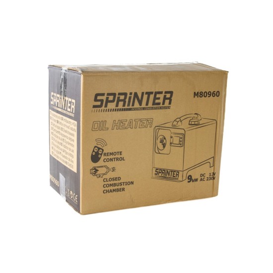 Dieselový ohrievač SPRINTER, 9 kW, 230 V / 12 V - MAR-POL Dieselový ohrievač SPRINTER, 9 kW, 230 V / 12 V - MAR-POL