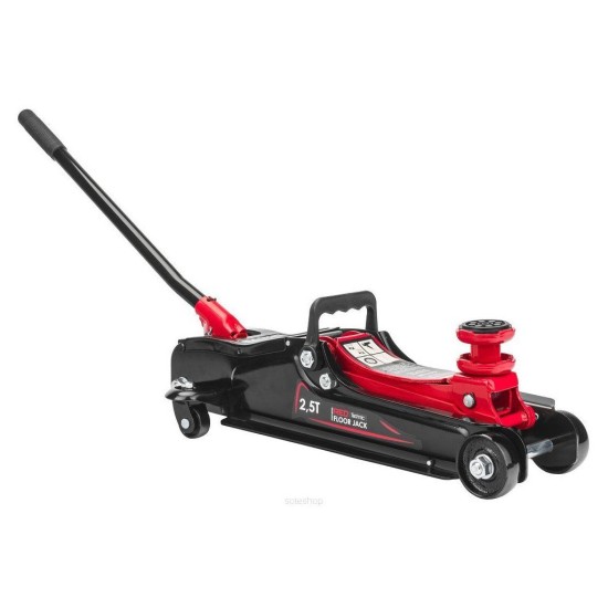 Mobilný hydraulický zdvihák 2,5t, nízky profil, s predĺžením RED TECHNIC