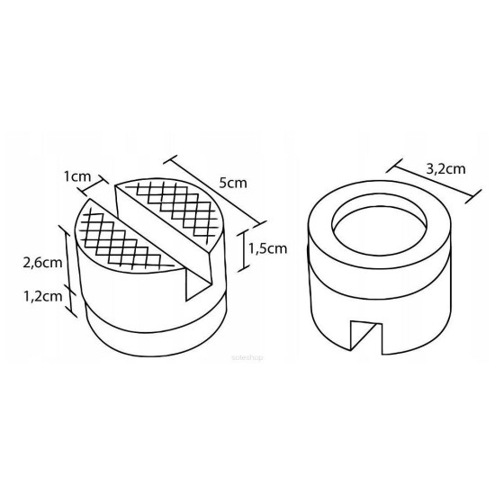 Mobilný hydraulický zdvihák 2,5t, nízky profil, s predĺžením RED TECHNIC