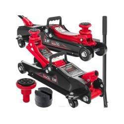 Mobilný hydraulický zdvihák 2,5t, nízky profil, s predĺžením RED TECHNIC