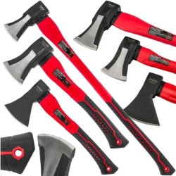 Štiepacia sekera, tesárska, sada 3 ks, 600g/1kg/2kg RED TECHNIC