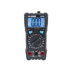 Digitálny LCD multimeter 600V, 10A, NCV RED TECHNIC
