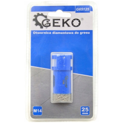 Diamantový korunkový vrták 25mm GEKO