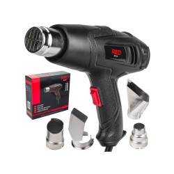 Teplovzdušná pištoľ 2000W, 4 trysky RED TECHNIC