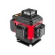 Křížový laser 360° samonivelační, 4D, zelený RED TECHNIC