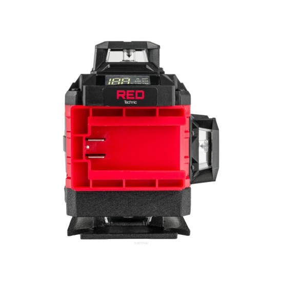 Křížový laser 360° samonivelační, 4D, zelený RED TECHNIC