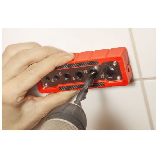 Vrtací vodící šablona, ø2-4-6-8-10-12mm EXTOL PREMIUM Vrtací vodící šablona, ø2-4-6-8-10-12mm EXTOL PREMIUM