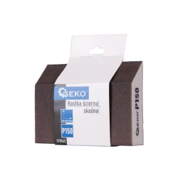 Brúsna špongia, skosená, 125x90x25mm, P150 GEKO Brúsna špongia, skosená, 125x90x25mm, P150 GEKO