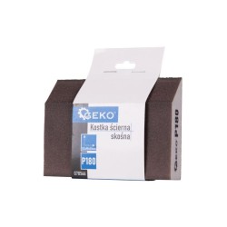 Brúsna špongia, skosená, 125x90x25mm, P180 GEKO Brúsna špongia, skosená, 125x90x25mm, P180 GEKO