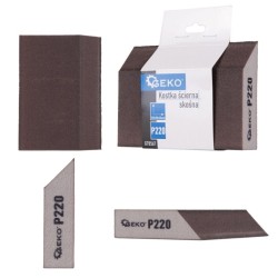 Brúsna špongia, skosená, 125x90x25mm, P220 GEKO Brúsna špongia, skosená, 125x90x25mm, P220 GEKO