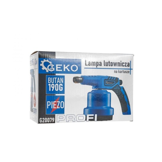 Horák s piezoelektrickým zapaľovaním pre plynové kartuše 190g GEKO