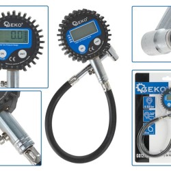 Digitálny tlakomer na meranie tlaku v pneumatikách, 0-13.8bar GEKO