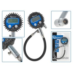 Digitálny tlakomer na meranie tlaku v pneumatikách, 0-13.8bar GEKO