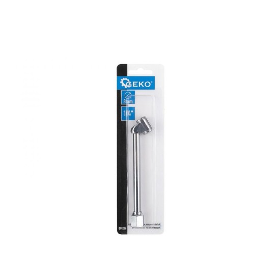 Adaptér na hustenie pneumatík 1/4", 8mm, s obojstrannou koncovkou GEKO Adaptér na hustenie pneumatík 1/4", 8mm, s obojstrannou koncovkou GEKO