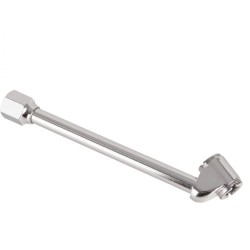 Adaptér na hustenie pneumatík 1/4", 8mm, s obojstrannou koncovkou GEKO