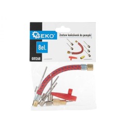 Sada ihiel s hadicou na nafukovač, pumpu, 8ks GEKO