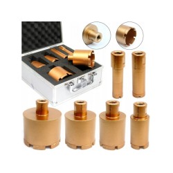 Diamantové dierovky, sada 6, 20-75 mm, závit M14 RAPID Diamantové dierovky, sada 6, 20-75 mm, závit M14 RAPID
