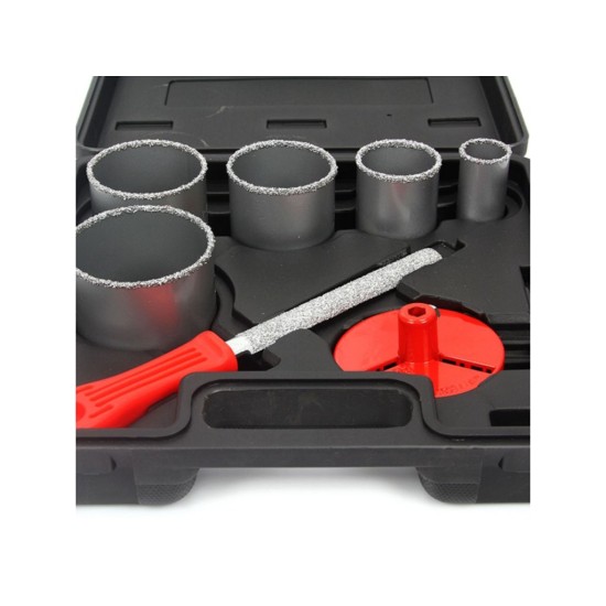 Volfrámové dierovky, sada 8ks, 33-83mm MAR-POL Volfrámové dierovky, sada 8ks, 33-83mm MAR-POL