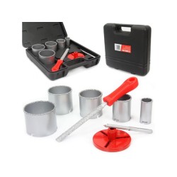 Volfrámové dierovky, sada 8ks, 33-83mm MAR-POL