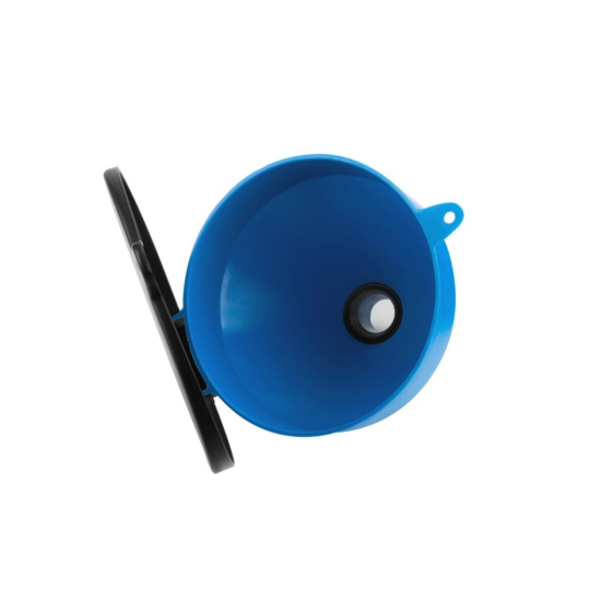 Lievik pre IBC nádobu na vodu s DIA filtrom, priemer 25cm, vonkajší závit 2" a kryt Lievik pre IBC nádobu na vodu s DIA filtrom, priemer 25cm, vonkajší závit 2" a kryt