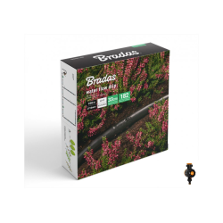 zavlažovacia súprava, odkvapkávacia hadica Water Flow Drip ø16mm 100m, 182ks príslušenstvo a zavlažovací časovač BRADAS