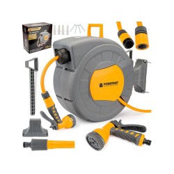 Automatický navijak s hadicou a príslušenstvom 20m 1/2" POWERMAT