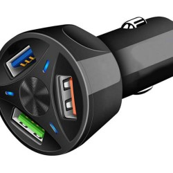 Nabíjačka do auta 3xUSB, 3,1A