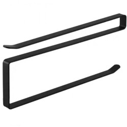 Držiak na papierové utierky, čierny Držiak na papierové utierky, čierny