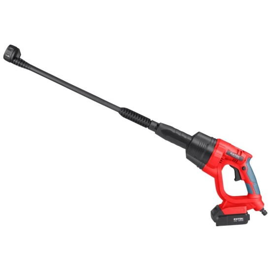 Akumulátorový tlakový čistič 20V, Li-Ion, 22bar, 2Ah, SHARE20V EXTOL PREMIUM