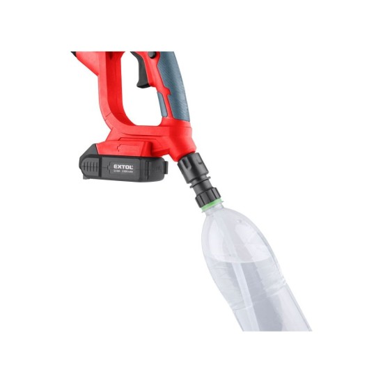 Akumulátorový tlakový čistič 20V, Li-Ion, 22bar, 2Ah, SHARE20V EXTOL PREMIUM