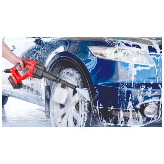 Akumulátorový tlakový čistič 20V, Li-Ion, 22bar, 2Ah, SHARE20V EXTOL PREMIUM