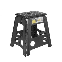 Skladacia stolička, protišmyková, 150kg, 39x40x32.5cm KELTIN