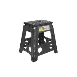 Skladacia stolička, protišmyková, 150kg, 39x40x32.5cm KELTIN